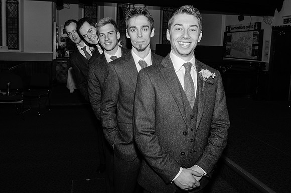 Groom, Best Man and Groomsmen