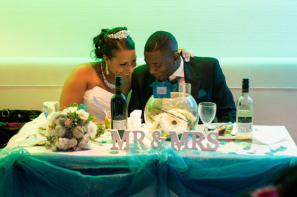A Moment Together for the Bride and Groom