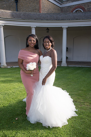 Bride With Bridesmaid