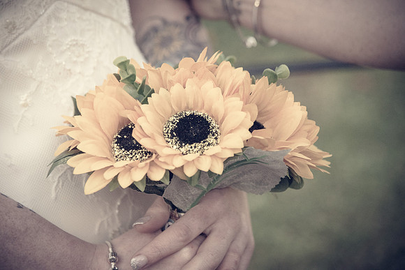 Sunflower Brides Bouquet