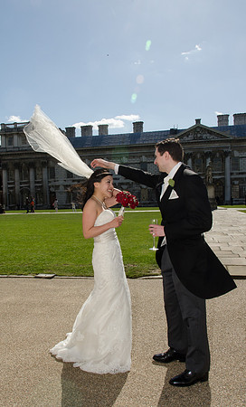 A Gusty Day, Greenwich Old Naval College