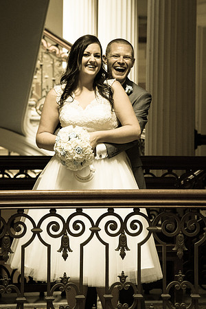 Bride and Groom, Brighton Town Hall
