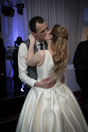 First Dance Kiss at Waterfront Hotel, Brighton